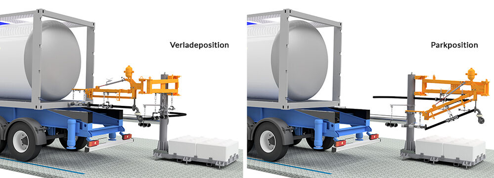 transportabler Schlauchgelenkarm, Schlaucharm