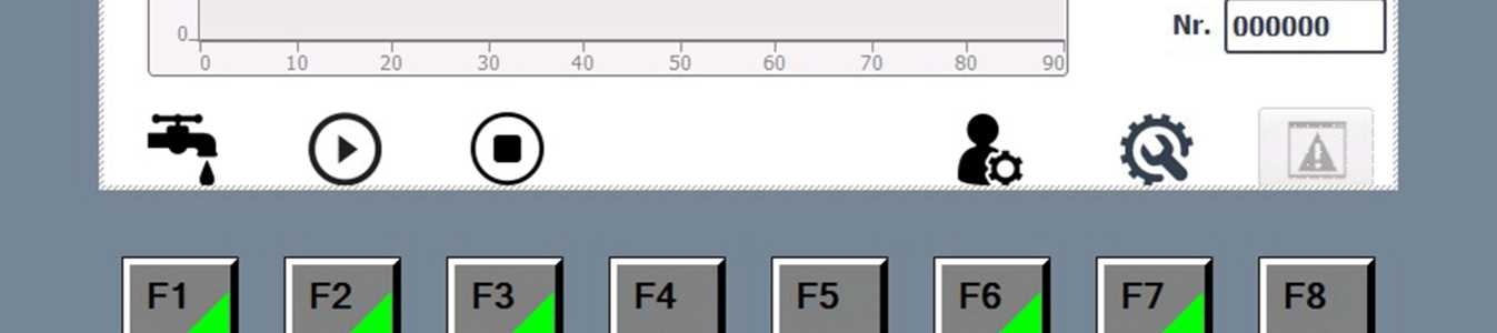 Touch-Display für VOORTMANN Steuerung