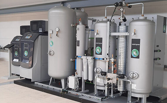 Stickstoff selbst erzeugen und bares Geld sparen