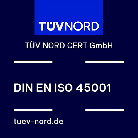 Zertifikat DIN-EN-ISO-45001 VOORTMANN Issum