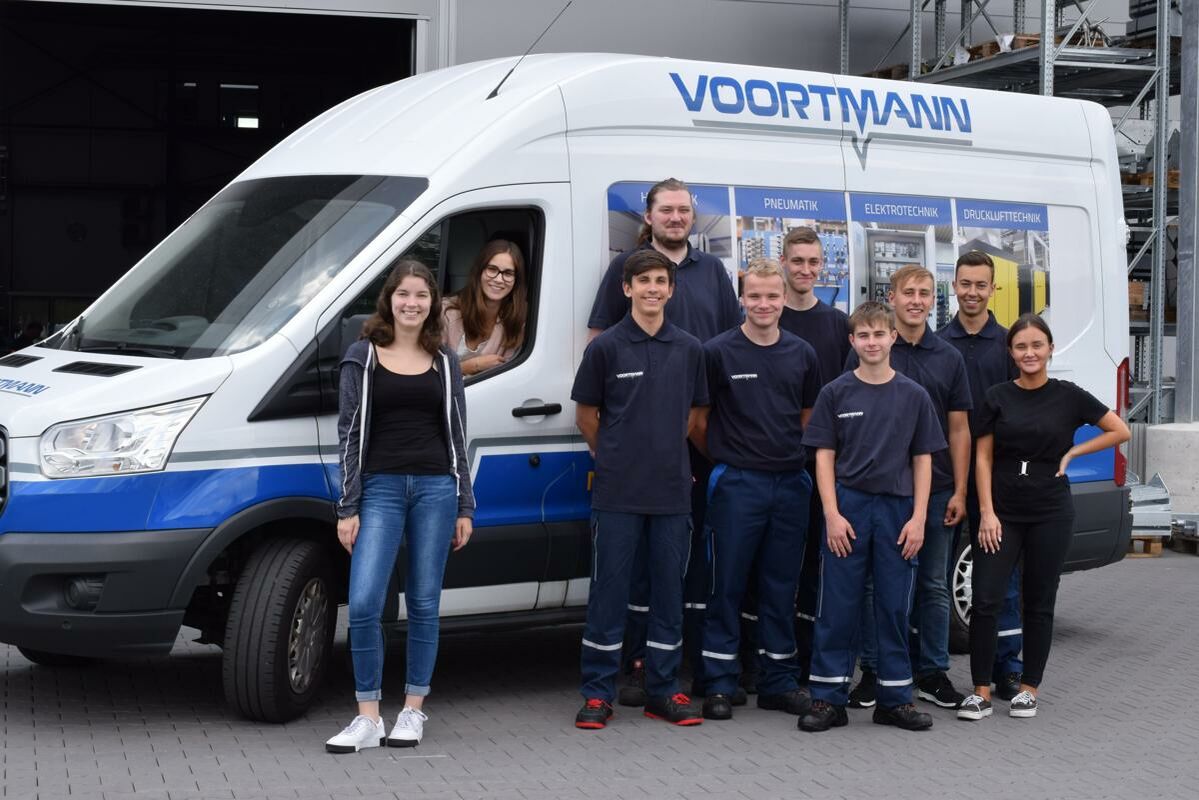 VOORTMANN Auzubildende 2019 Die Auszubildenden im VOORTMANN-Team 2019