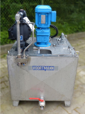 Overspraybehälter Overspraybehälter zur Wiederaufbereitung von aufgefangenem Overspray
