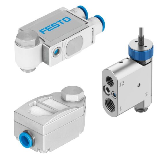 5x Festo Pneumatikventil HE 3 1/8 QS 6 Absperrventil Luftabsperrventil 5x Festo Pneumatikventil HE 3 1/8 QS 6 Absperrventil Luftabsperrventil