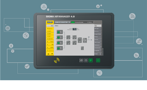 Steuerungspanel Druckluftsystem Steuerungspanel Druckluftsystem