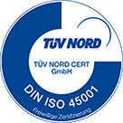 DIN ISO 45001 Zertifizierung VOORTMANN