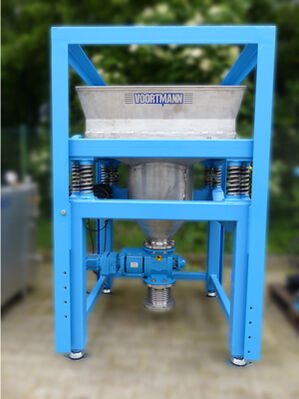 Big-Bag Aufgabestation Aufnahmestation zur Entleerung von Big-Bag-Gebinden mit Pulver