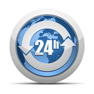 24 Stunden verfuegbar 24 Stunden verfuegbar Button