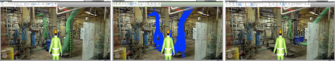 3D-Laserscanning Anlagenbau - Softwareanwendung