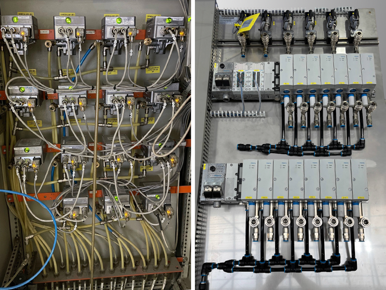 Veraltete versus moderne Proportionaltechnik in der Pneumatik