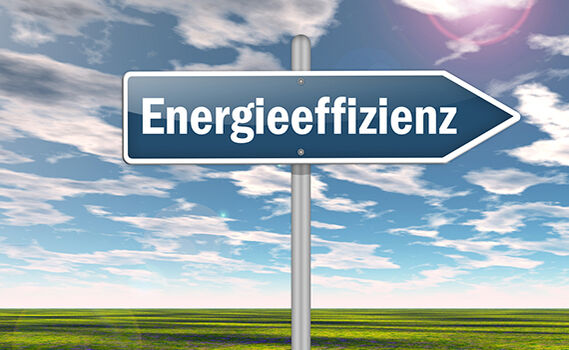 Pfeil Energieeffizienz Rechtspfeil Energieeffizienz