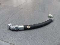 neue Hydraulikschlauchleitung 1 Hydraulikschlauchleitung mit Bogenarmatur