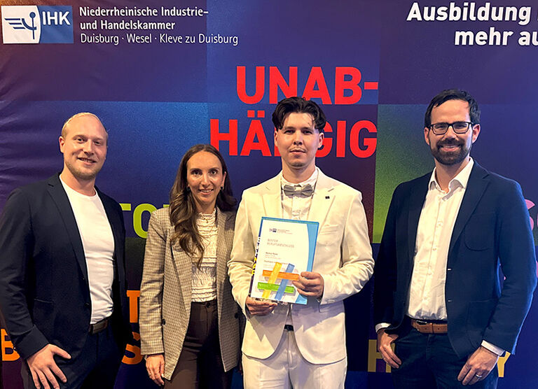 Auszeichnung IHK-Bestenehrung Markus Riske