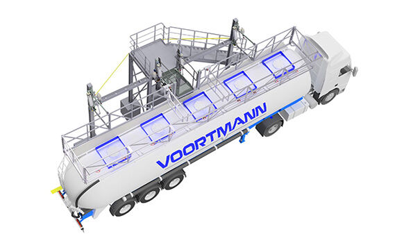 VOORTMANN Absturzsicherung auf Tankwagen 