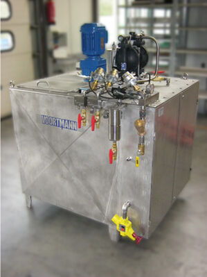 Schmiermittelbehälter Schmiermittelbehälter, 1.000 Liter, zur Schmiermittelversorgung