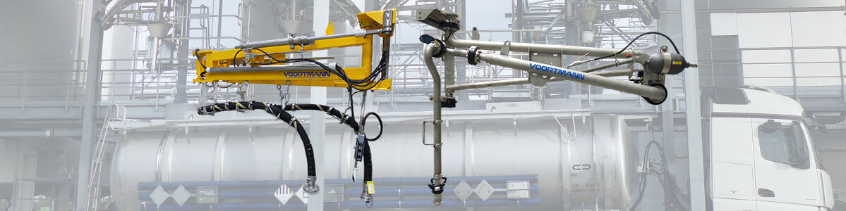 Verladesysteme für die Chemielogistik, Rohrverladearme und Schlauchverladearme